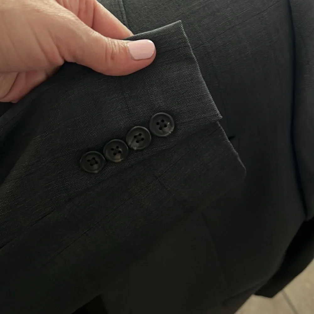 Lauren Ralph Lauren 100% Wool Dark Gray Sports Coat. Jacket. Blazer. 48XL